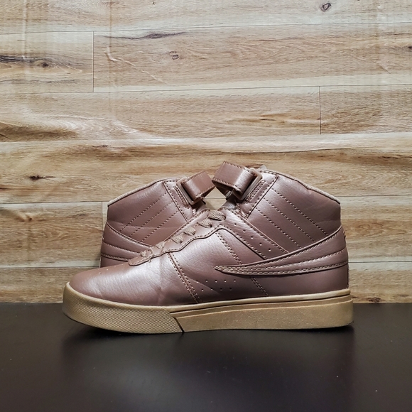 Fila Vulc 13 Metallic Rose Gold Sneakers Women's Size 7 - Picture 3 of 11